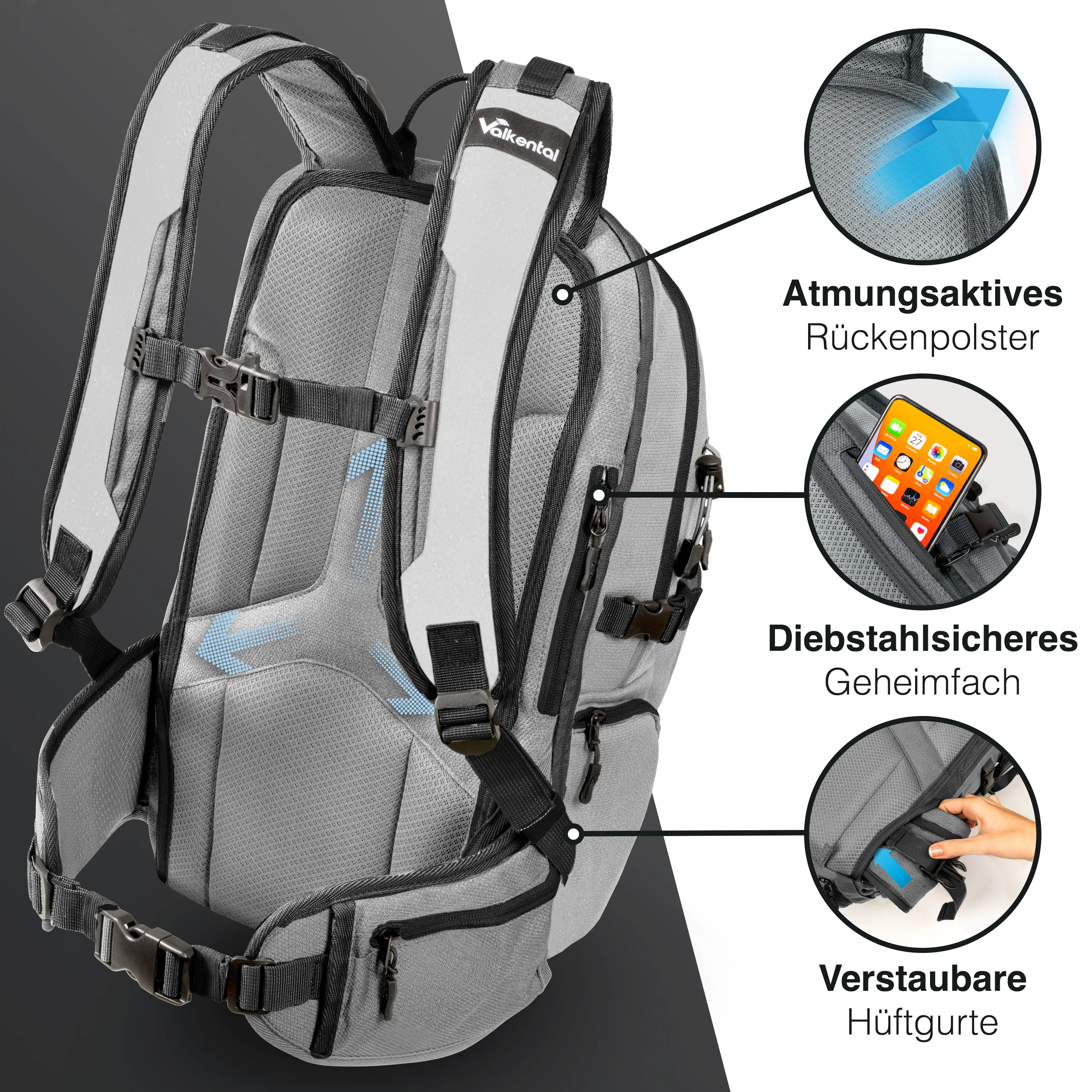 Explorer V22 - Der All-In-One Outdoor Rucksack B-Ware - Image 14