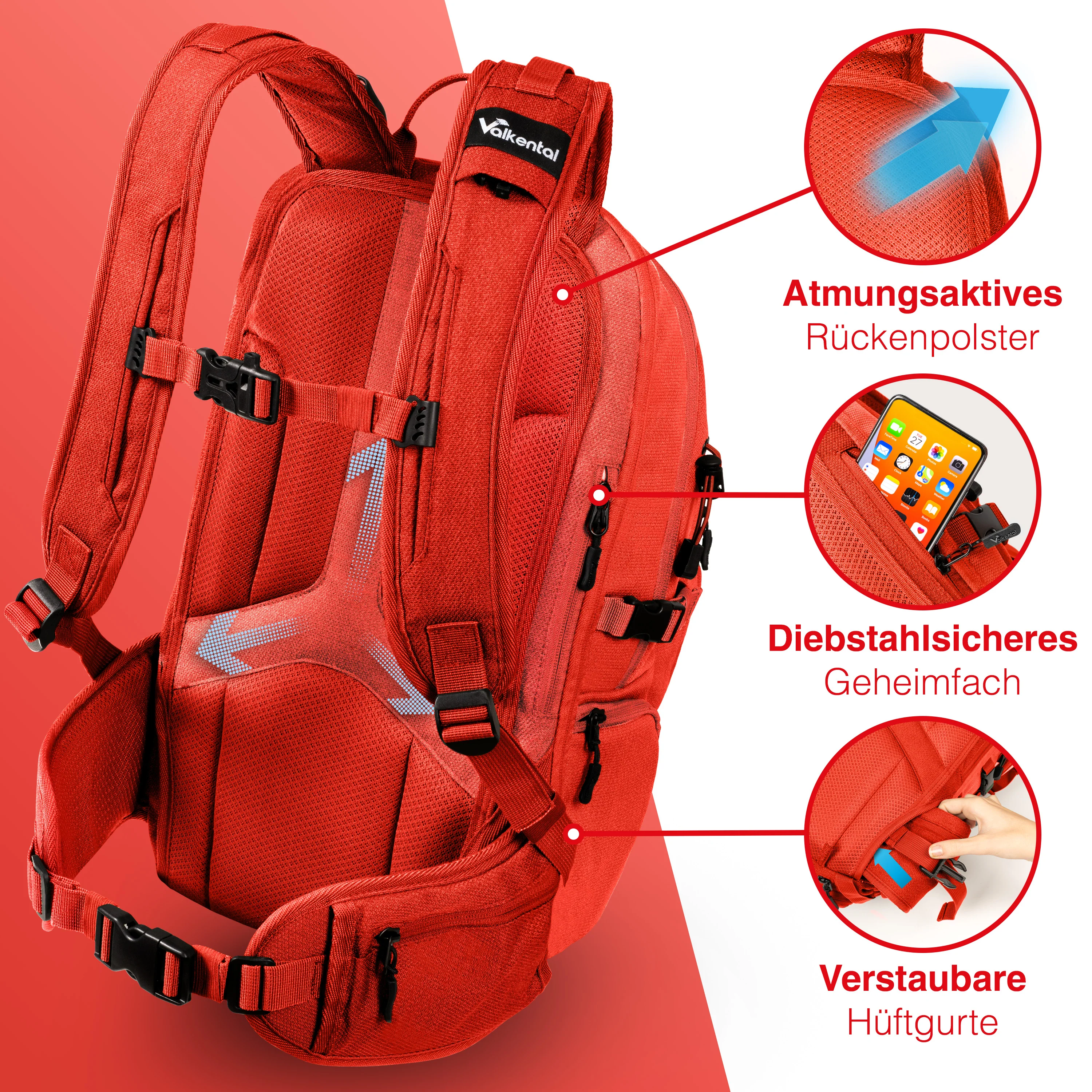 Explorer V22 - Der All-In-One Outdoor Rucksack B-Ware - Image 22