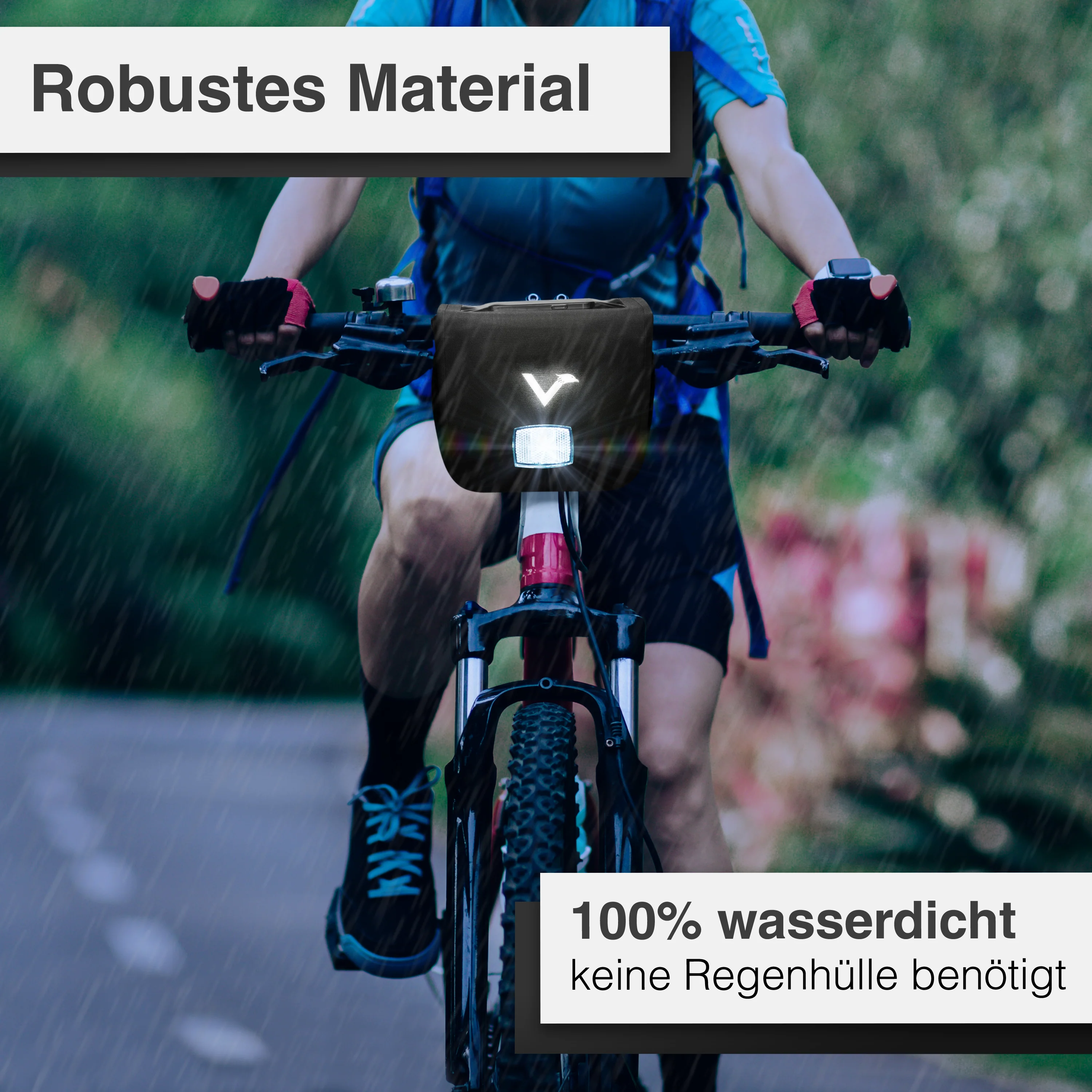 Front Pack - Robuste & wasserdichte Lenkertasche - B-Ware - Image 15