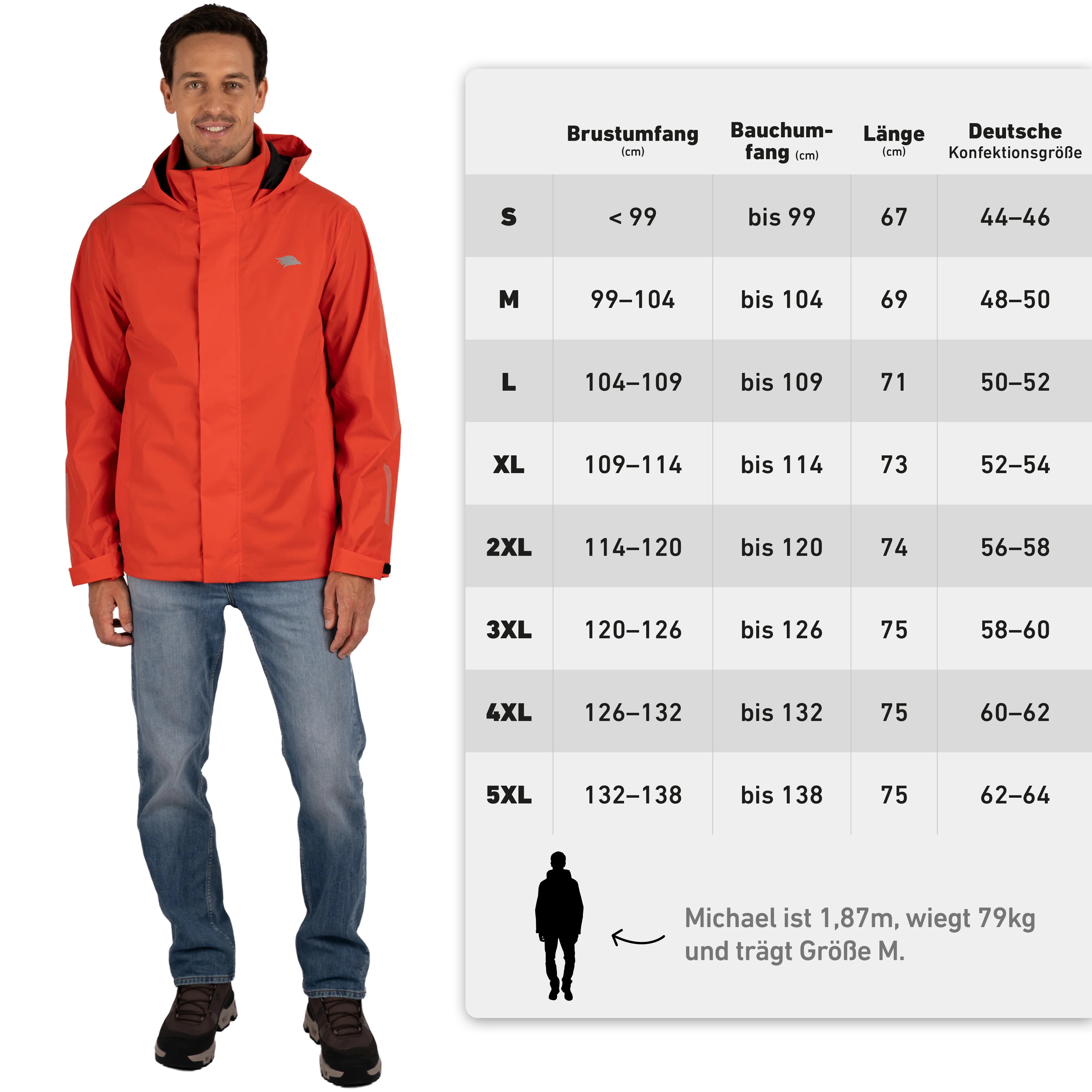 Rain Jacket - 100% reflektierende & wasserdichte Regenjacke - Image 21