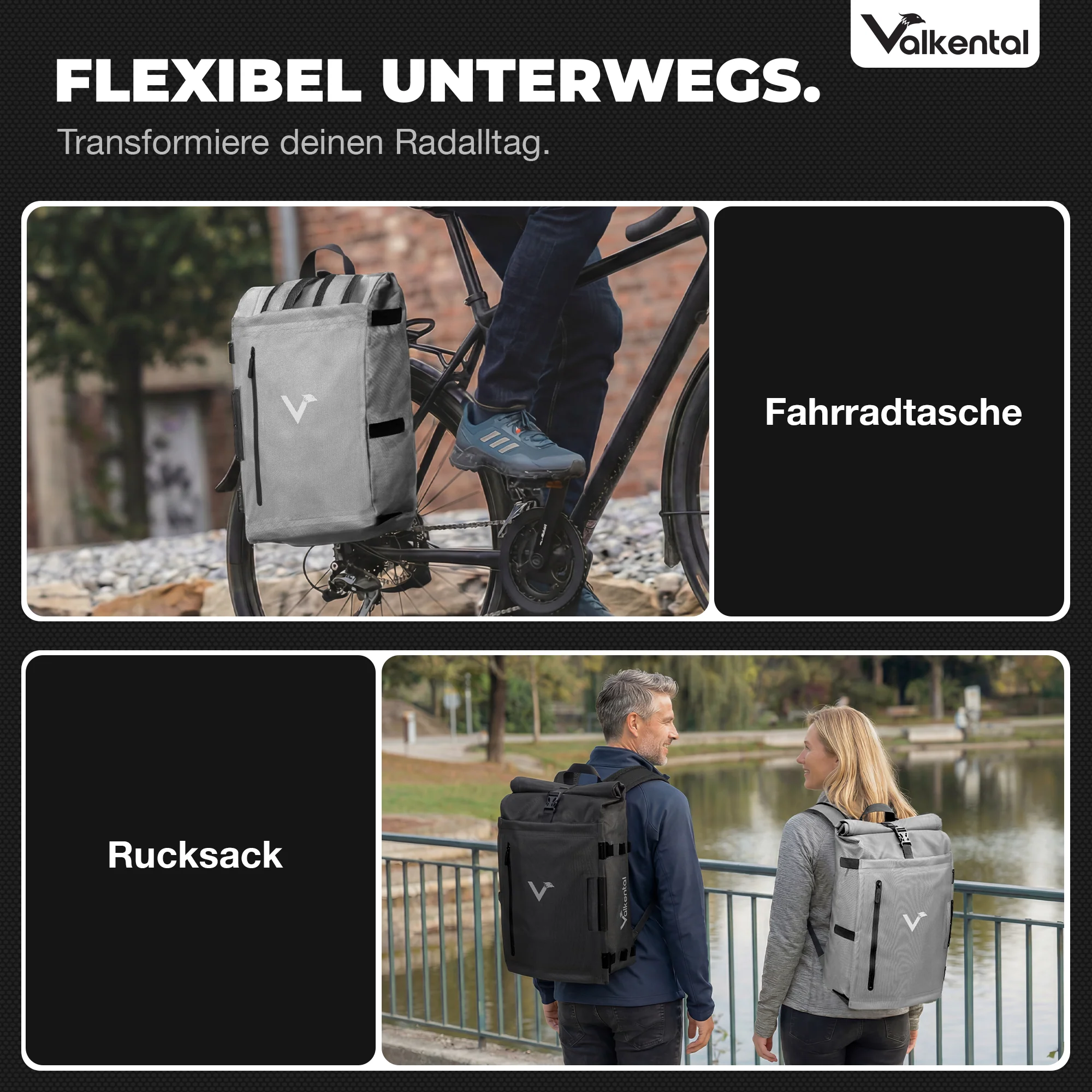 NEU: TrailX - 2in1 Fahrradtasche & Rucksack für jeden Untergrund - Image 25