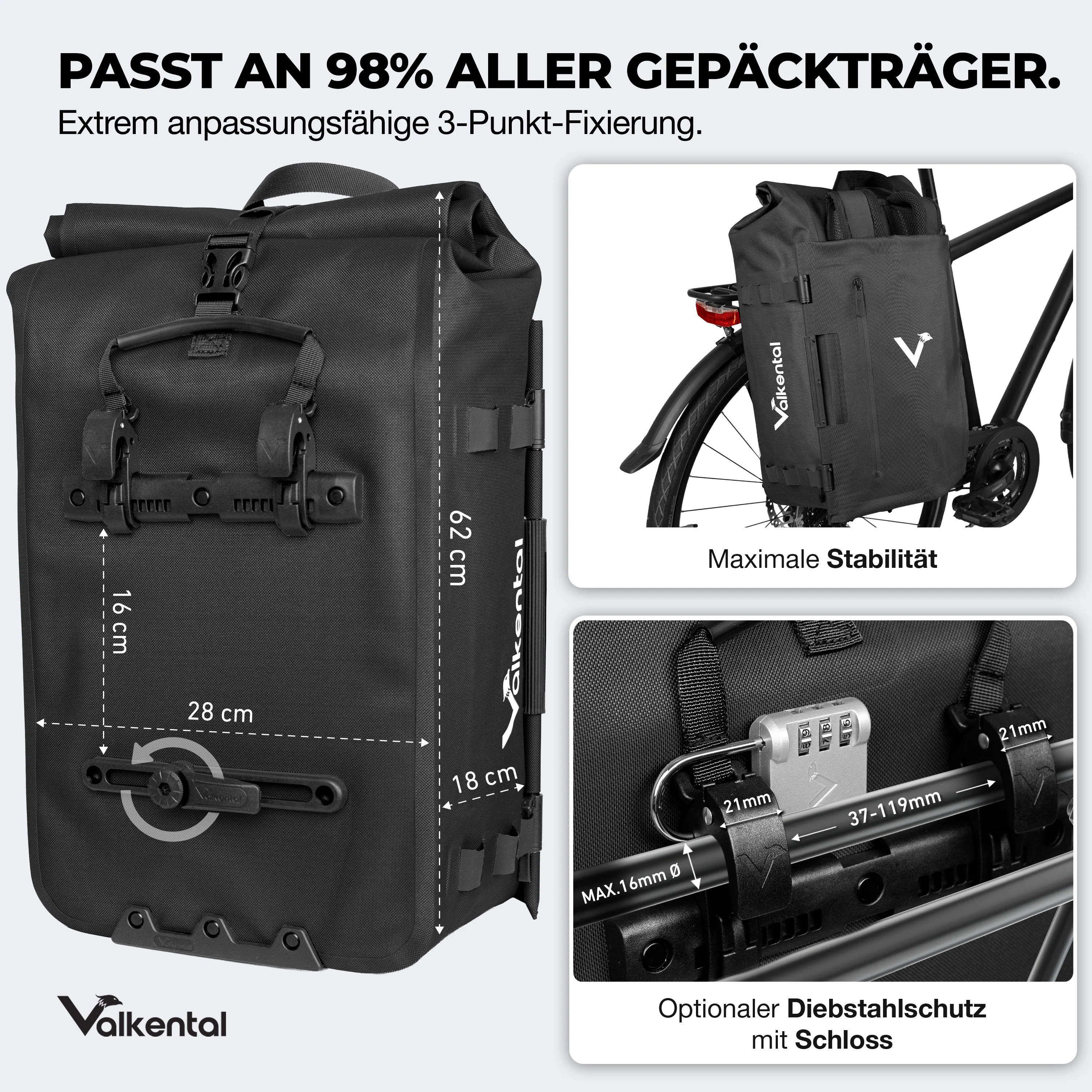 NEU: TrailX - 2in1 Fahrradtasche & Rucksack für jeden Untergrund - Image 35