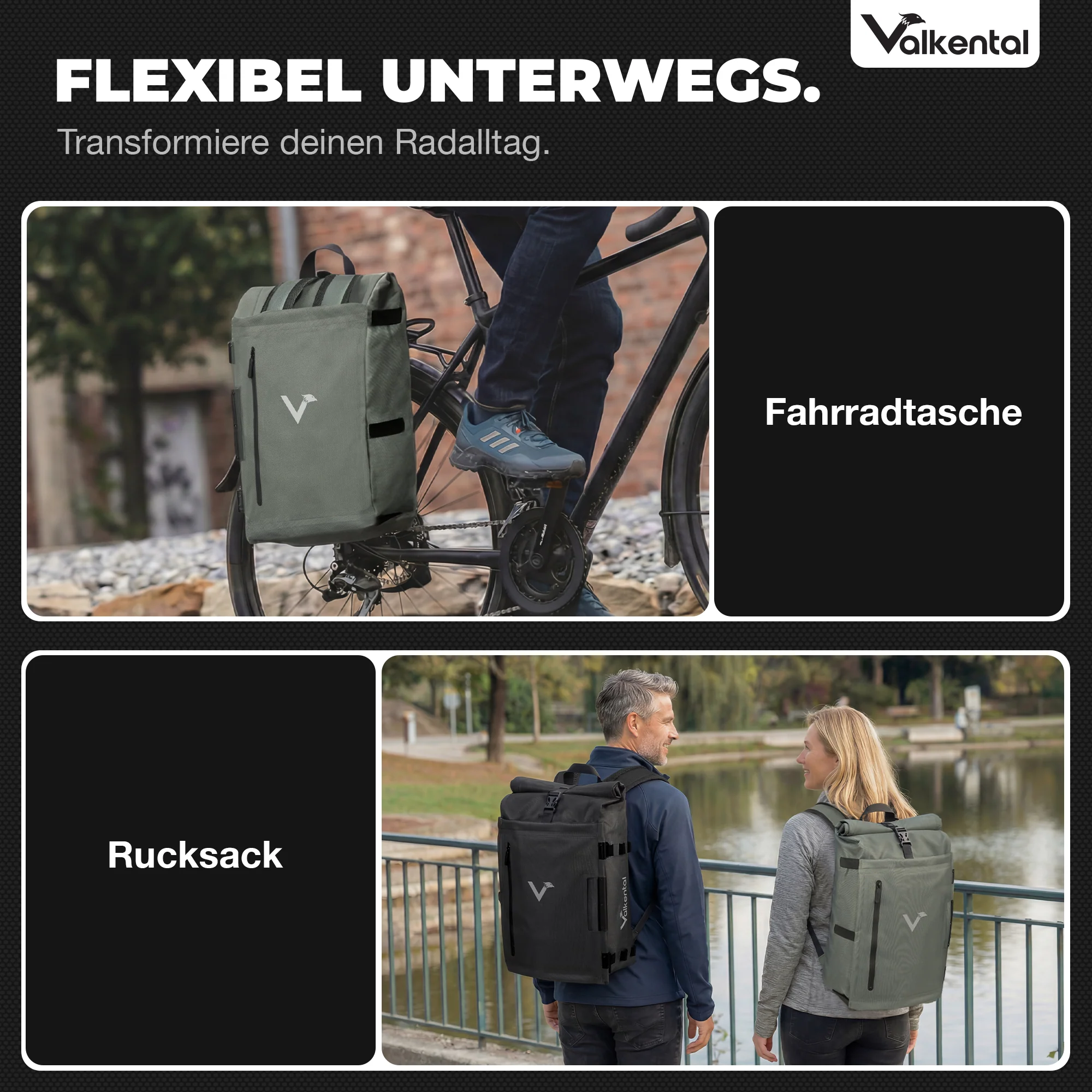 NEU: TrailX - 2in1 Fahrradtasche & Rucksack für jeden Untergrund - Image 39