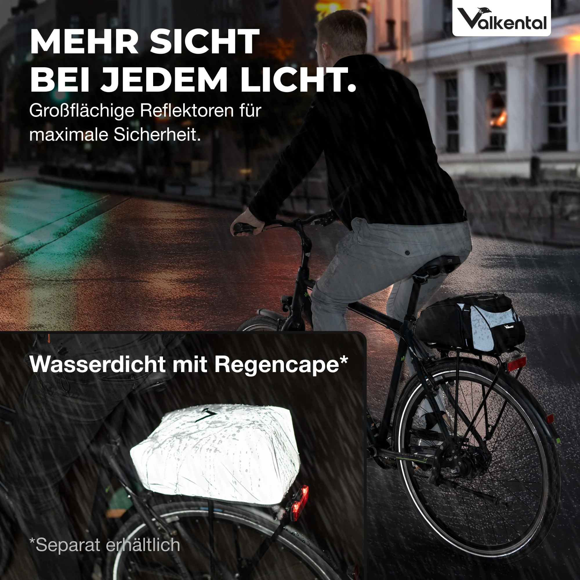 Trunk Bag - Aufliegende 3in1 Gepäckträgertasche mit Rucksackfunktion - Image 27