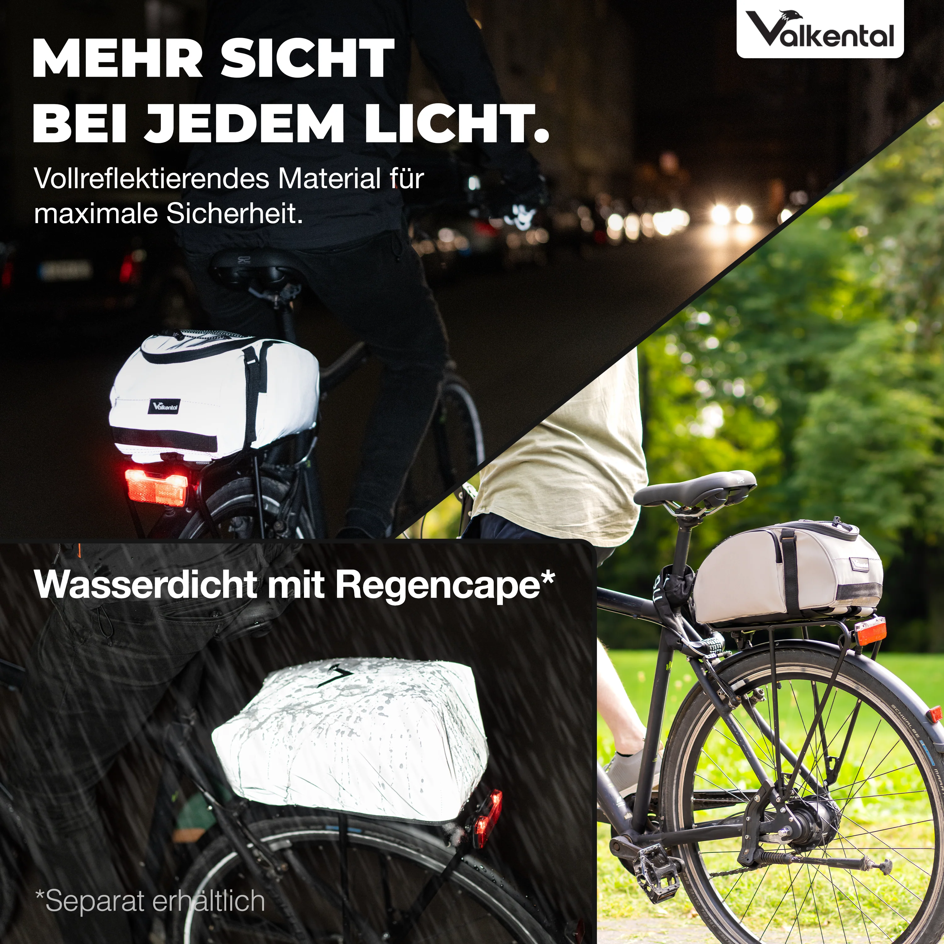 Trunk Bag - Aufliegende Gepäckträgertasche mit Rucksackfunktion - B-Ware - Image 28