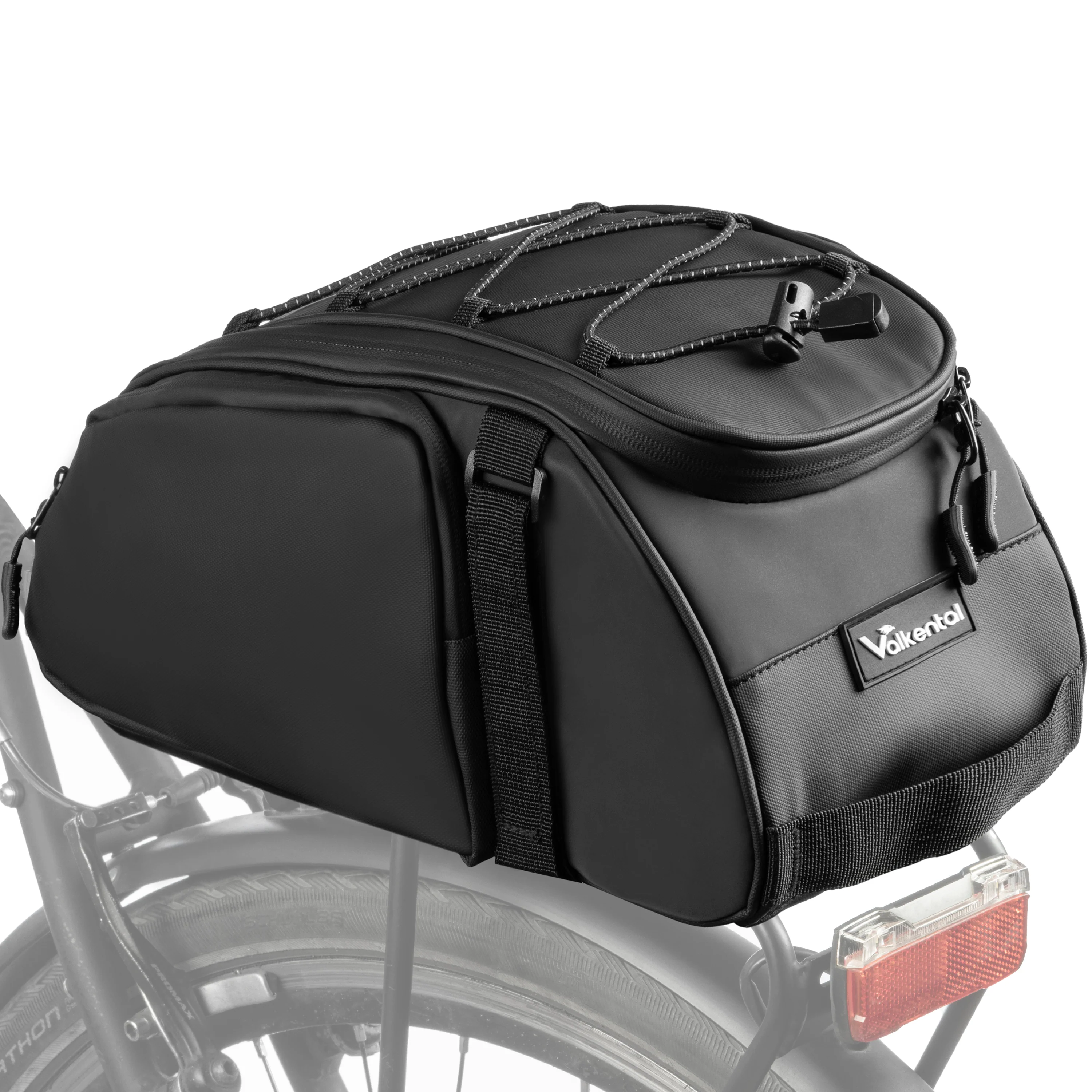 Trunk Bag - Aufliegende Gepäckträgertasche mit Rucksackfunktion - B-Ware - Image 38