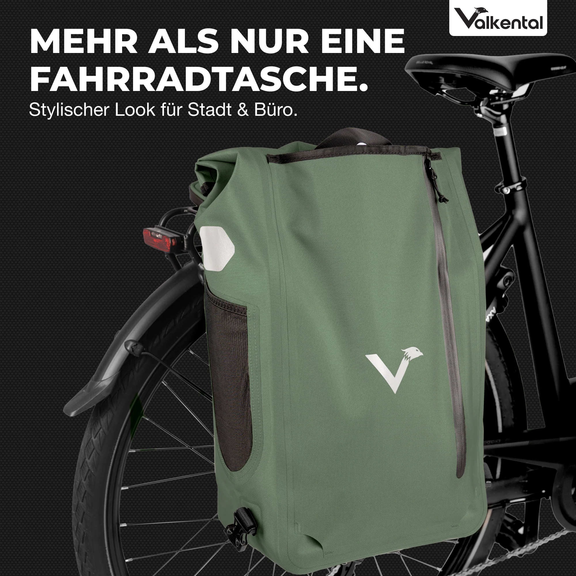 UrbanX 2.0 - 2in1 Fahrradtasche & Rucksack für die Stadt - Image 32