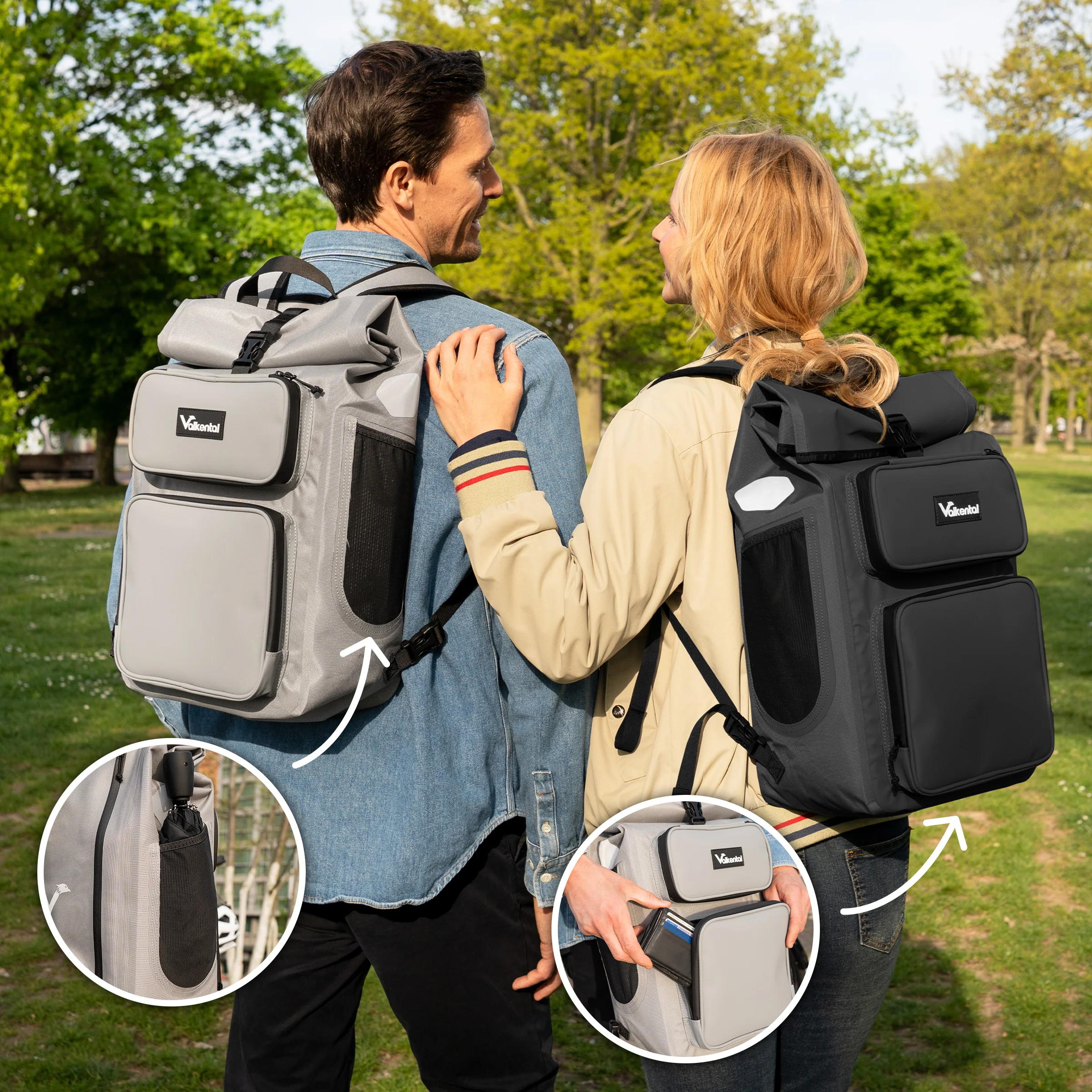 UrbanX 2.0 - 2in1 Fahrradtasche & Rucksack für die Stadt - Image 48