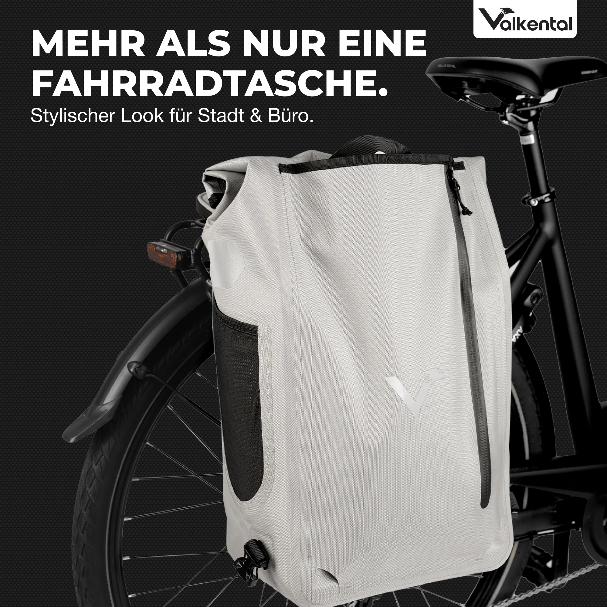 UrbanX 2.0 - 2in1 Fahrradtasche & Rucksack für die Stadt - Image 8