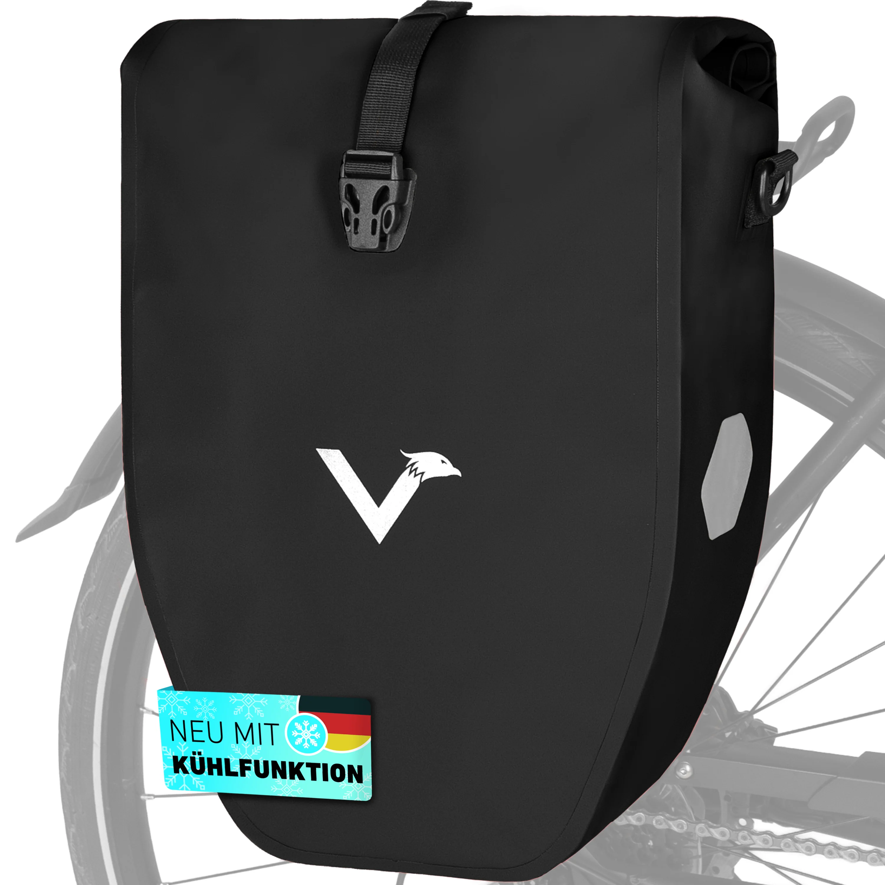 Bike Bag - große & wasserdichte Gepäckträgertasche - B-Ware - Image 105