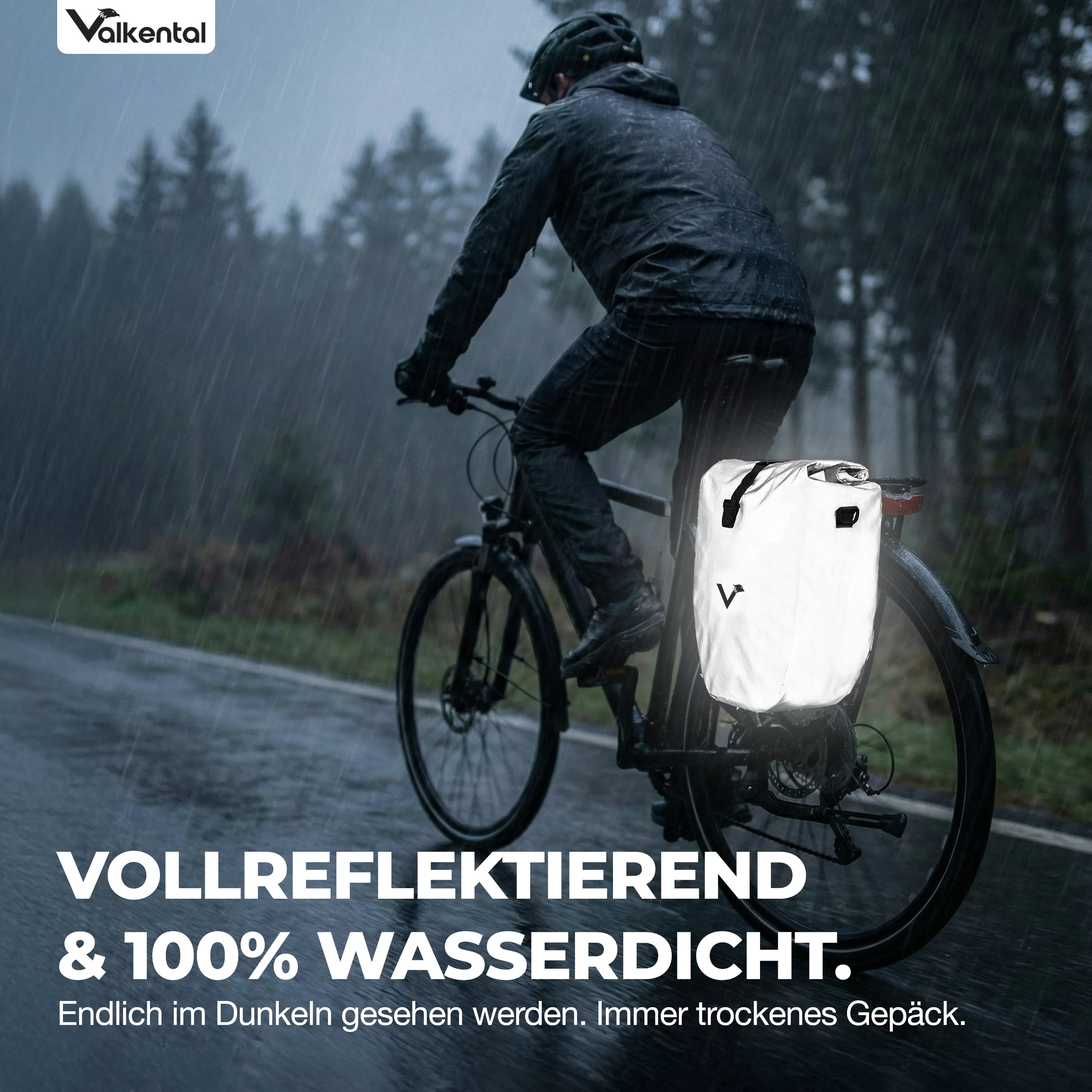 Bike Bag - große & wasserdichte Gepäckträgertasche - B-Ware - Image 12