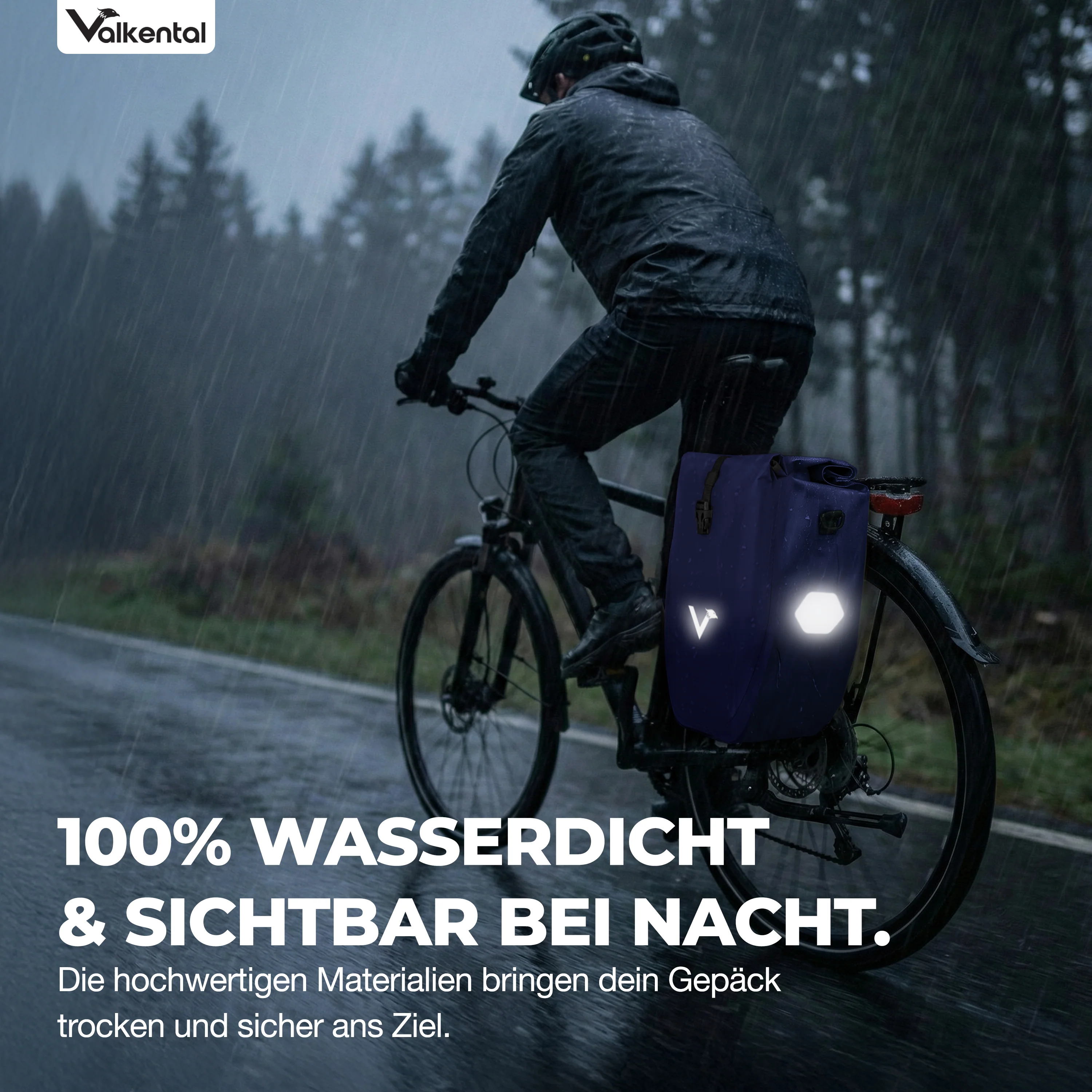 Bike Bag - große & wasserdichte Gepäckträgertasche - B-Ware - Image 136