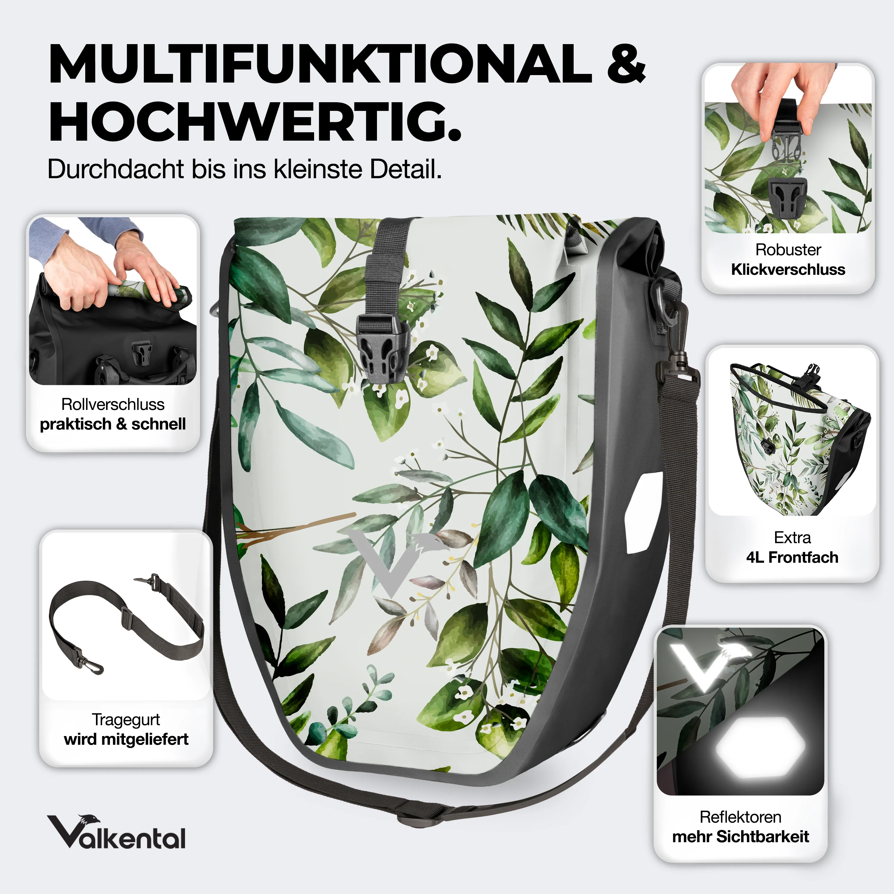 Bike Bag - große & wasserdichte Gepäckträgertasche - B-Ware - Image 152