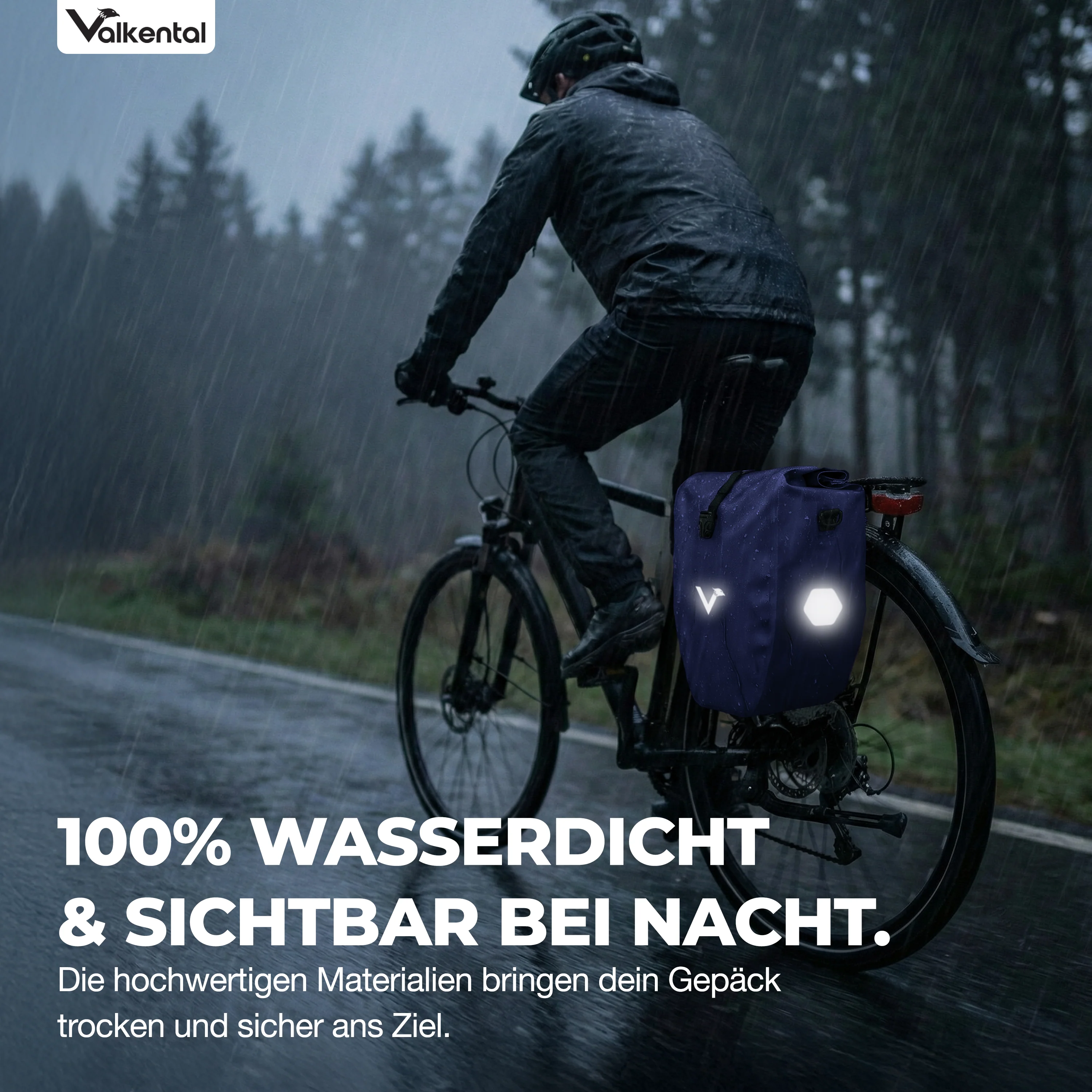 Bike Bag - große & wasserdichte Gepäckträgertasche - B-Ware - Image 21