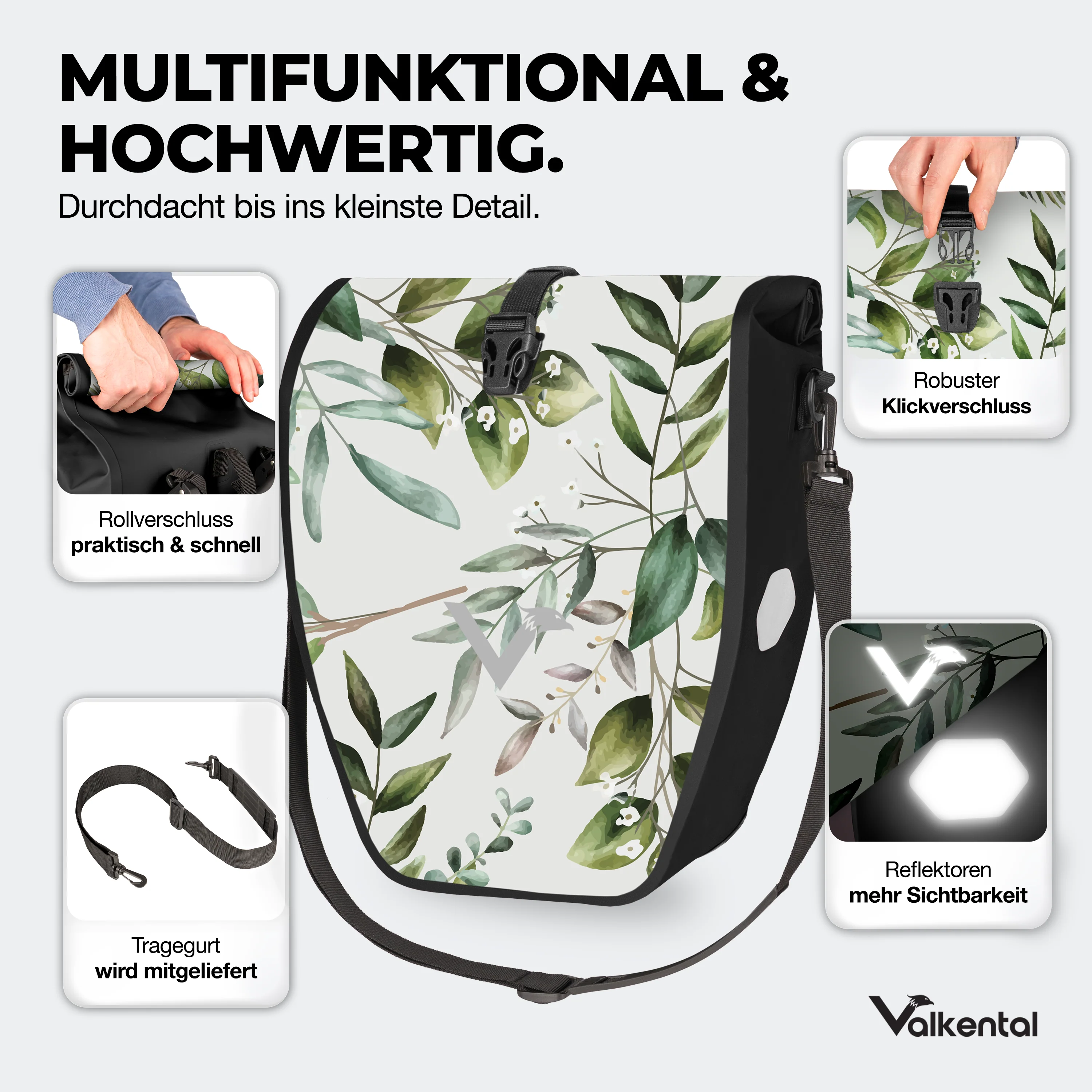 Bike Bag - große & wasserdichte Gepäckträgertasche - B-Ware - Image 36