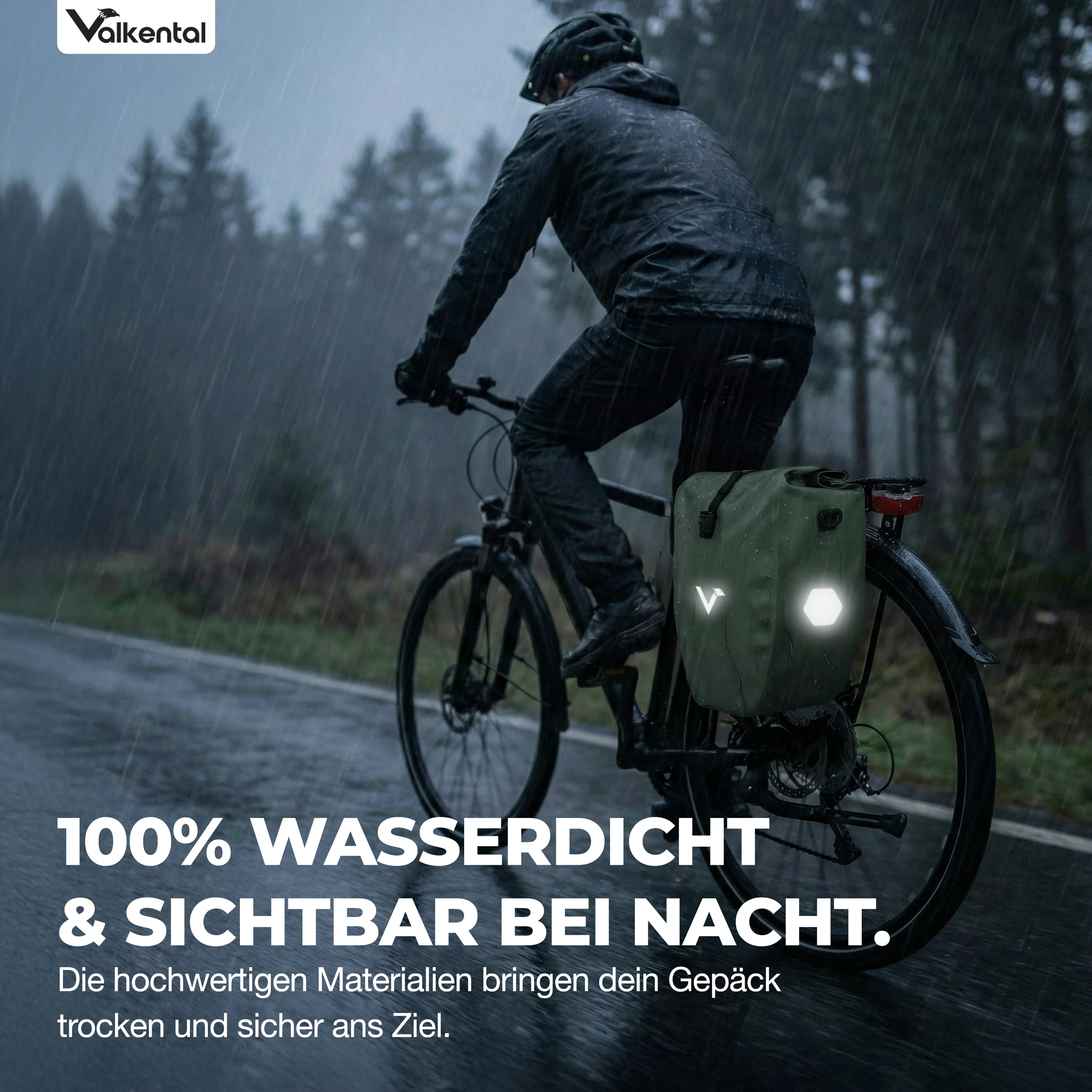 Bike Bag - große & wasserdichte Gepäckträgertasche - B-Ware - Image 45