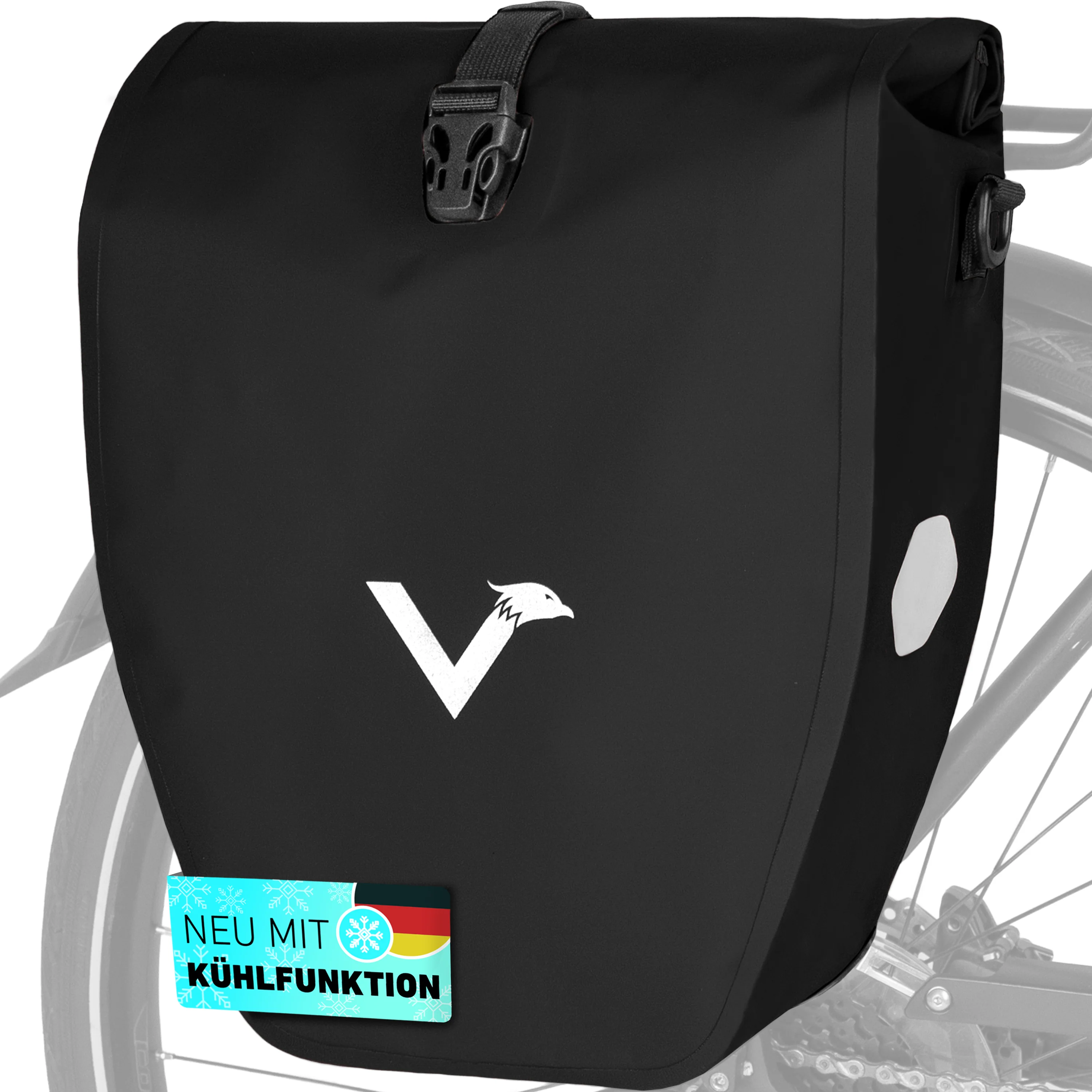 Bike Bag - große & wasserdichte Gepäckträgertasche - B-Ware - Image 48