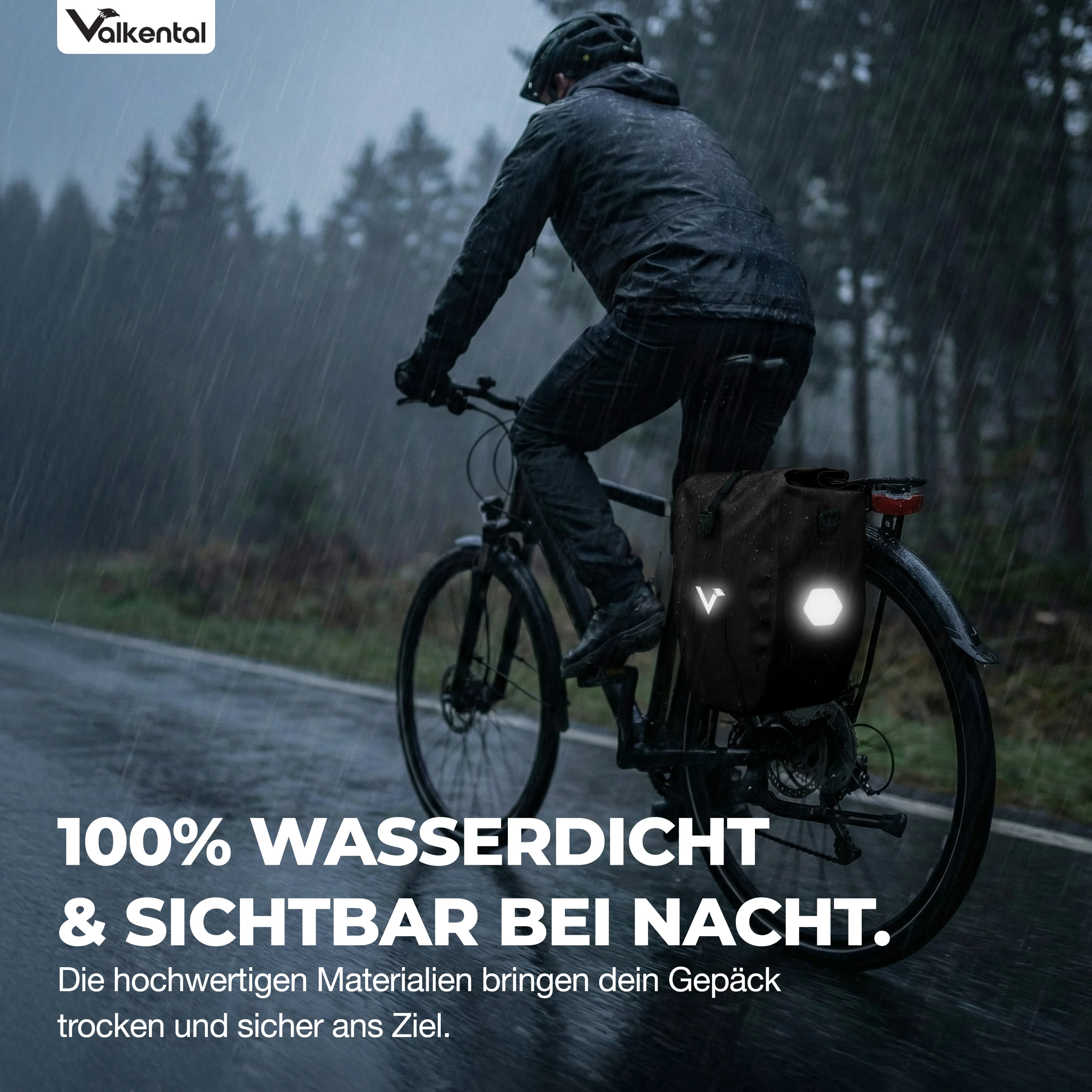 Bike Bag - große & wasserdichte Gepäckträgertasche - B-Ware - Image 5