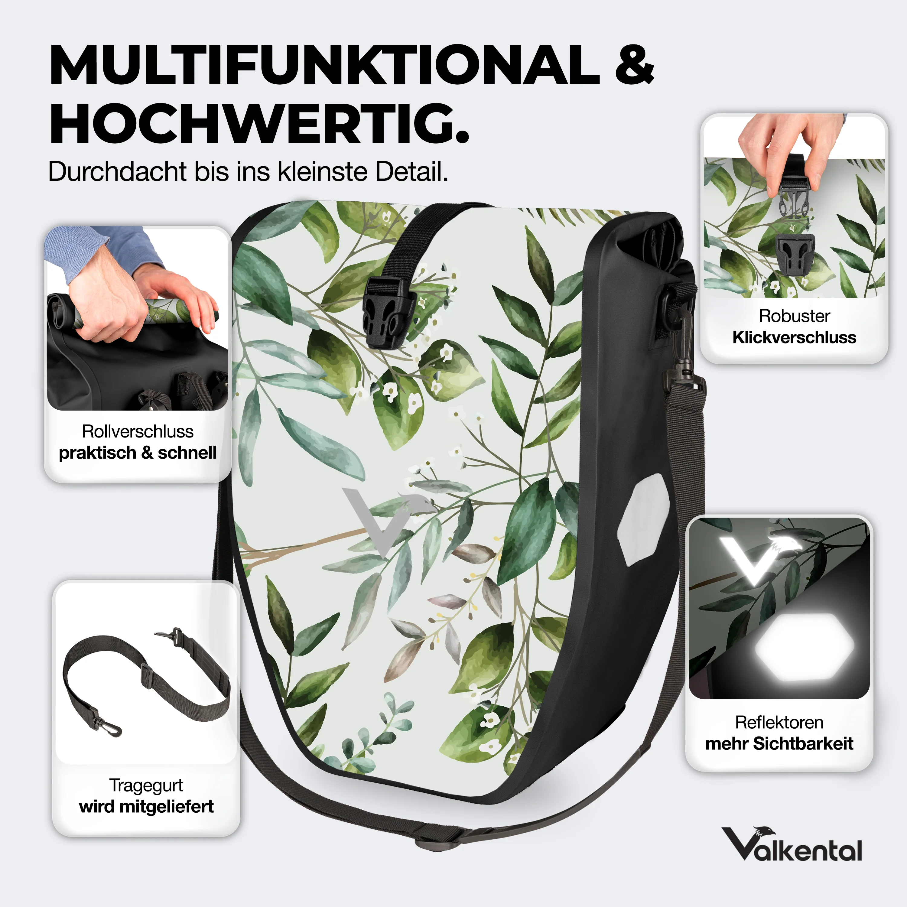 Bike Bag - große & wasserdichte Gepäckträgertasche - B-Ware - Image 93