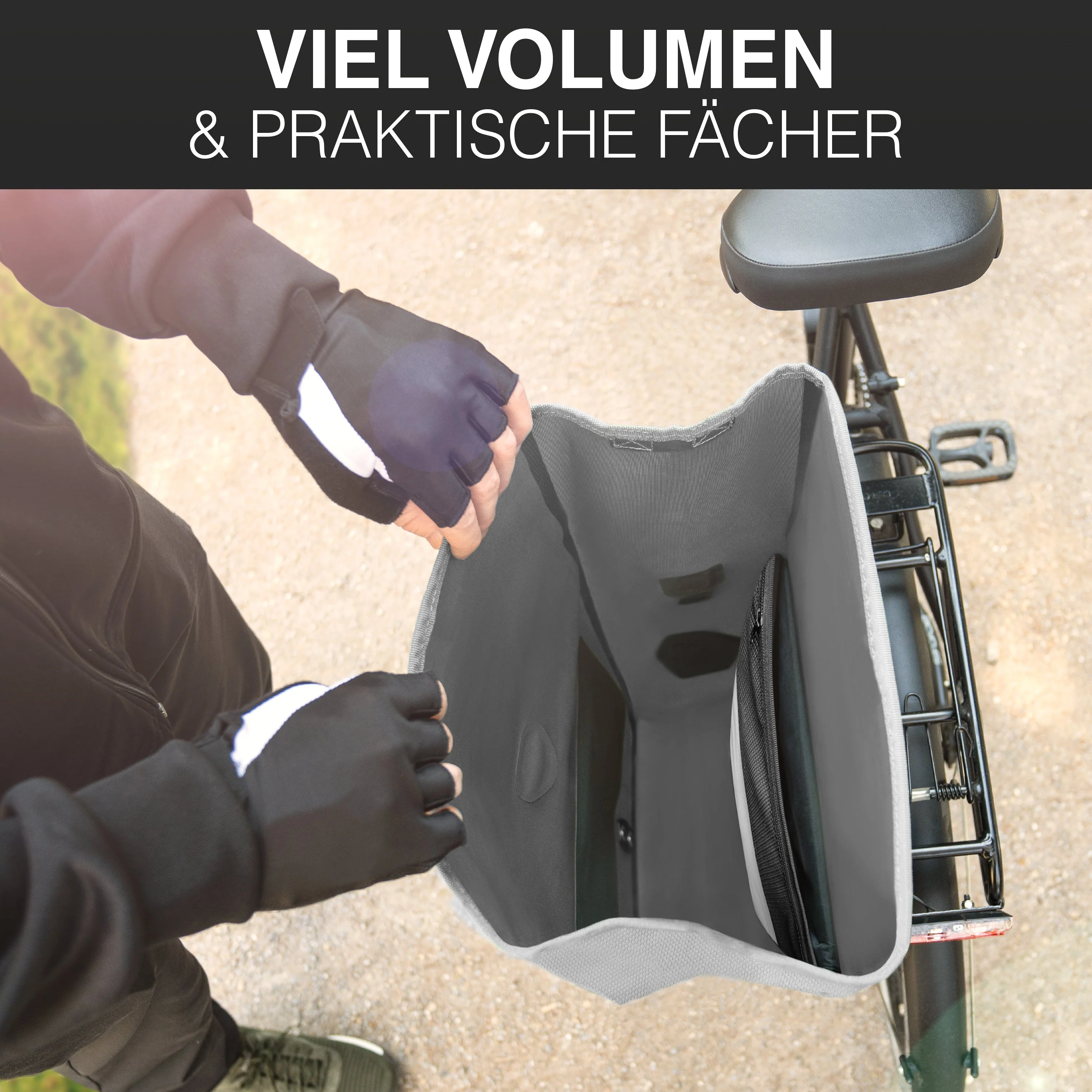 ValkOcean - Praktische & schicke 2in1 Gepäckträgertasche | Bundle - Image 37