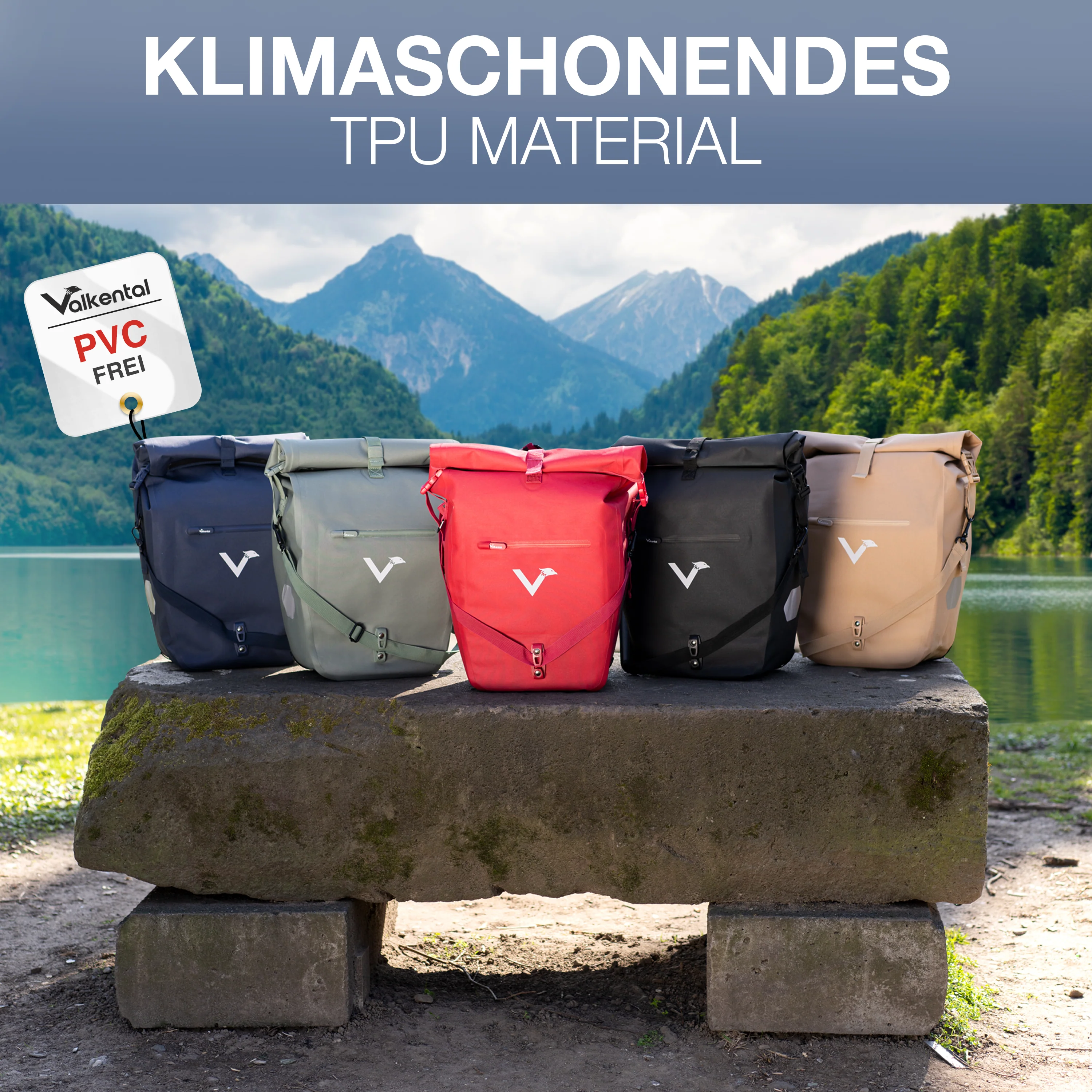 Bike Bag Urban - Praktische 2in1 Gepäckträgertasche im urbanen Look - B-Ware - Image 12