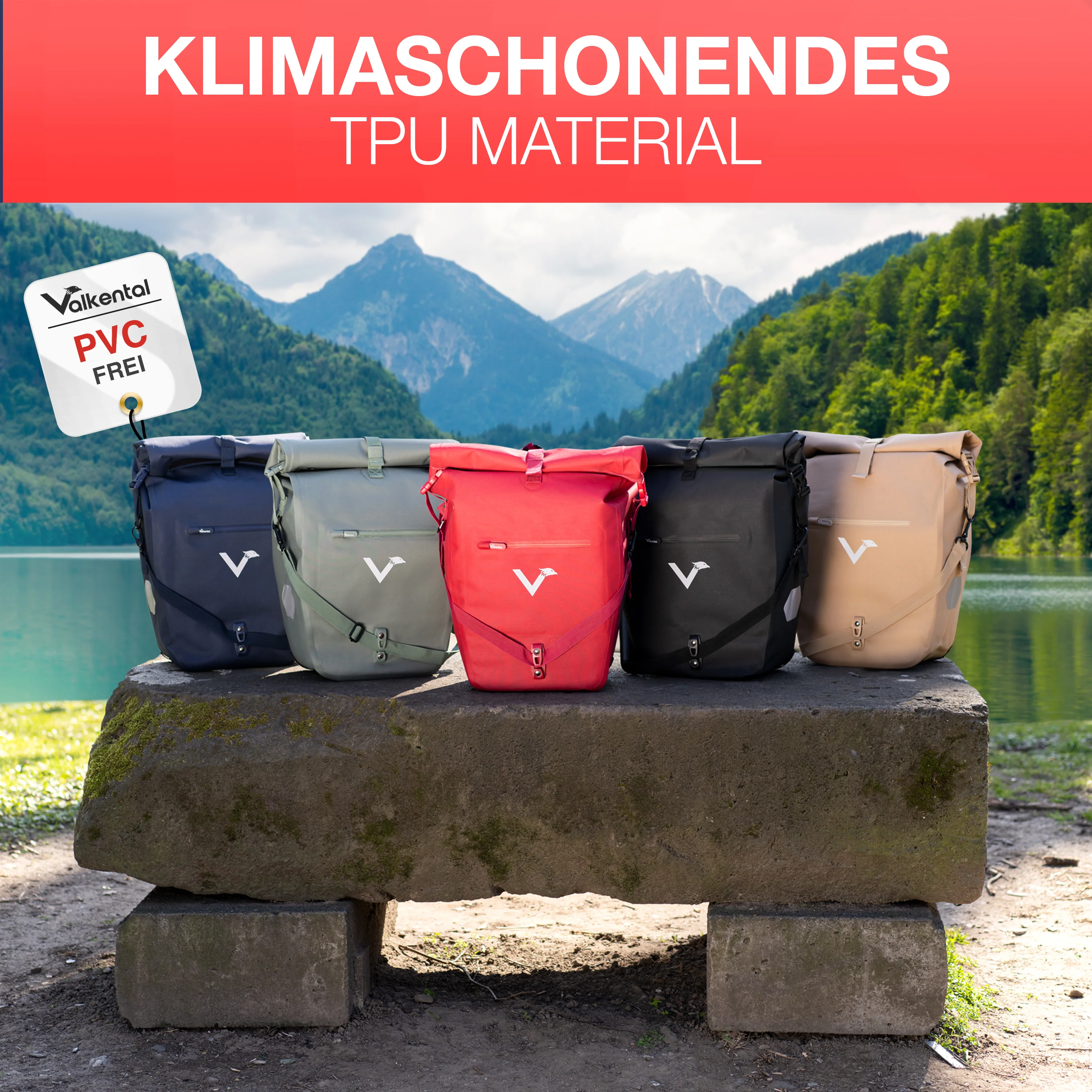 Bike Bag Urban - Praktische 2in1 Gepäckträgertasche im urbanen Look - B-Ware - Image 35