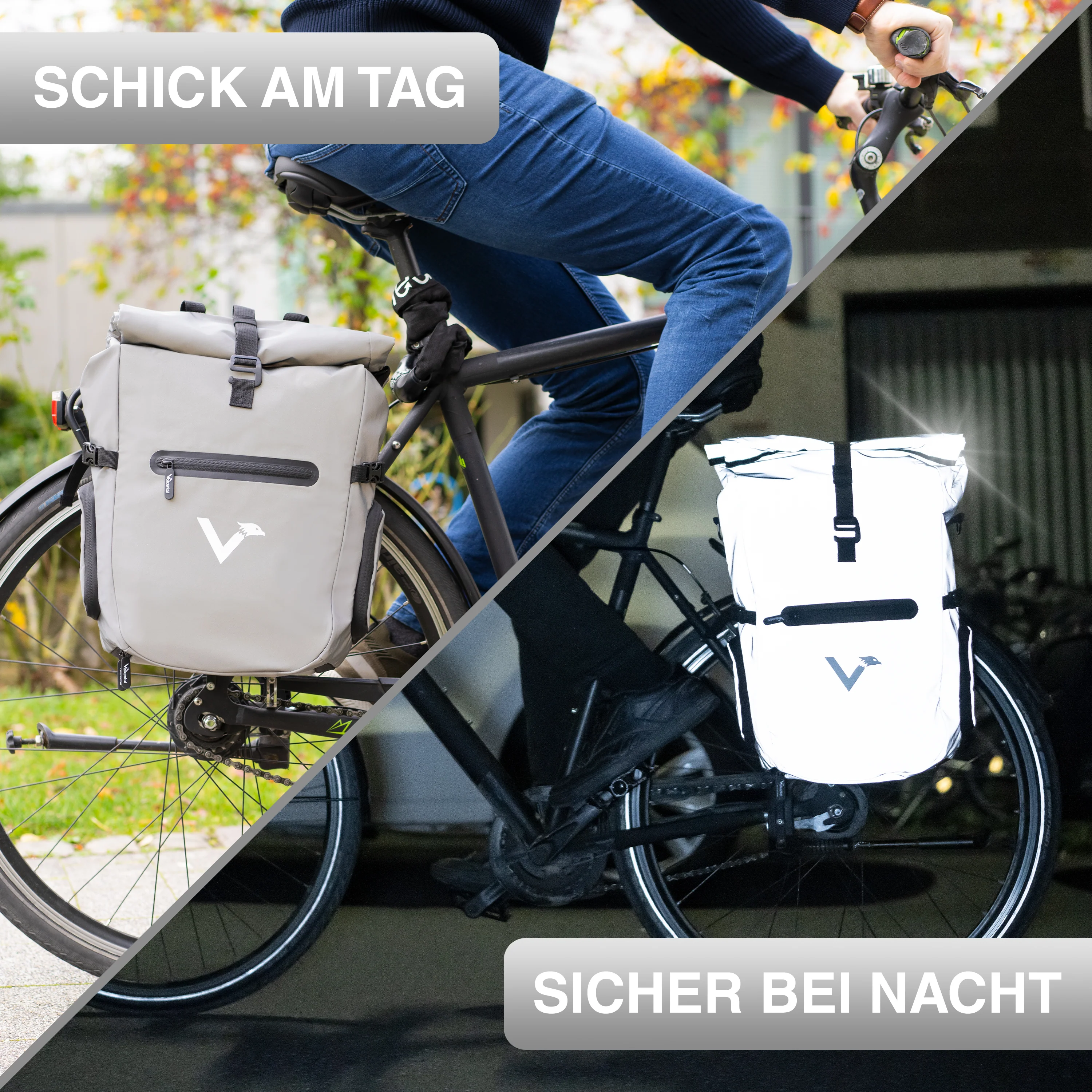 ValkPro 3in1 Fahrradtasche - hochfunktionales Multitalent - Image 20