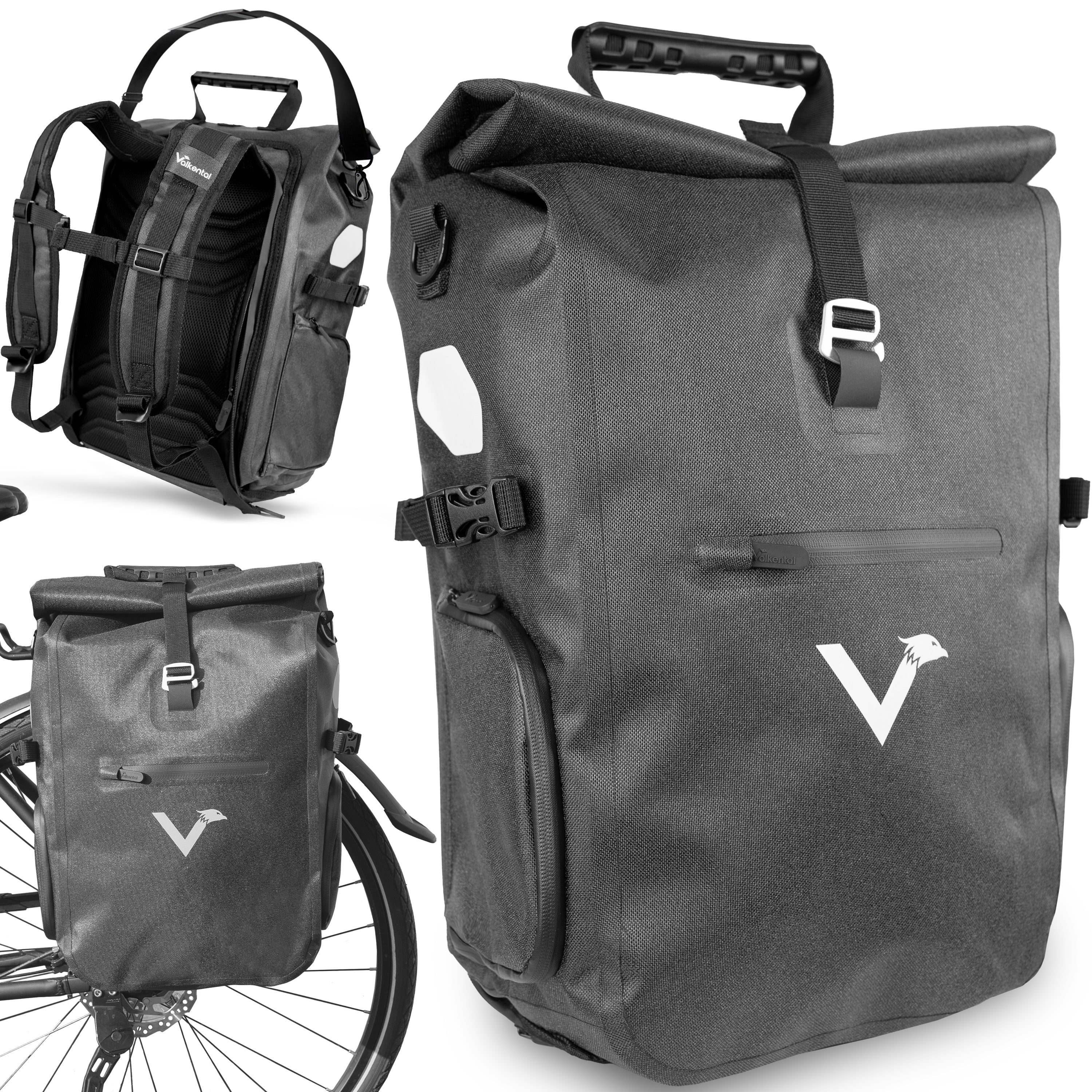 ValkPro 3in1 Fahrradtasche - hochfunktionales Multitalent - Image 22
